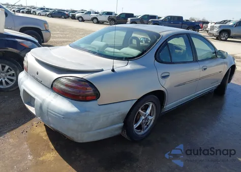 2000 Pontiac Grand Prix Gt z USA, uszkodzony, nr VIN 1G2WP52K1YF345035